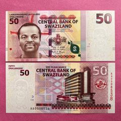 Swaziland 50 EMALANGENI  2010. Pick 38a Hybrid ( Uncirculated )