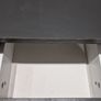 Grey bathroom cabinet unit storage Image 3