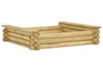 Sandpit 120x120x27 cm Impregnated pinewood