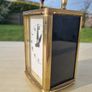 Brass carriage mantel clock by Seth Thomas Image 2