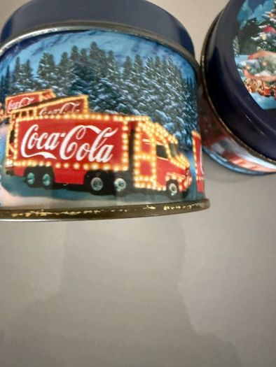 Vintage Coca Cola holiday candles 4 Christmas 1 Halloween