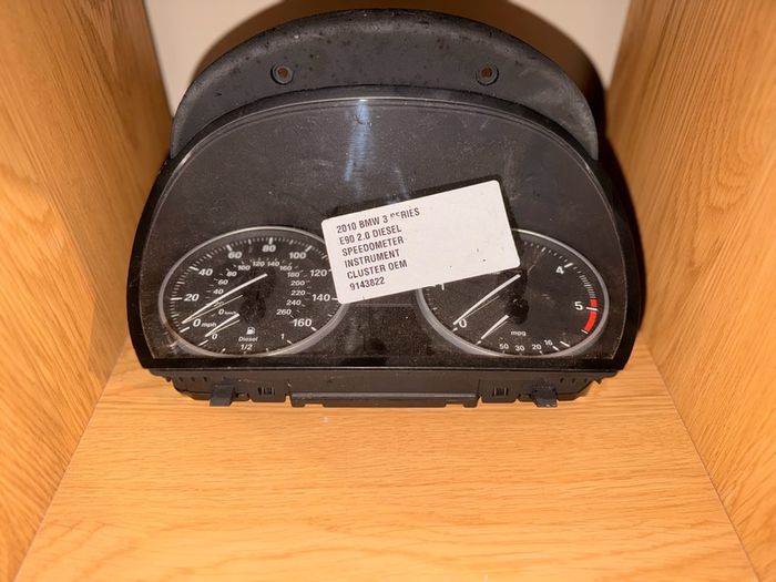 2010 Bmw 3 Series E90 2.0 Diesel Speedometer Instrument Cluster Oem