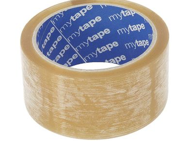6x Strong Hot Melt 48mm x 60m Clear Adhesive Packing Sealing Tape Sellotape #1033