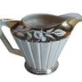 Vintage Sadler Gold Gilt Milk/cream Jug Pot Image 2