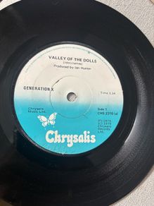 Generation X vinyl single.  Irish pressing