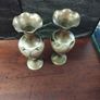 Vintage Brass and Enamel pair Image 9