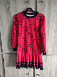 Red dress fits size s/m
