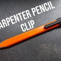 Carpenters Pencil clips - 3d printed (5 pack)
