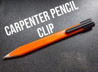 Carpenters Pencil clips - 3d printed (5 pack)