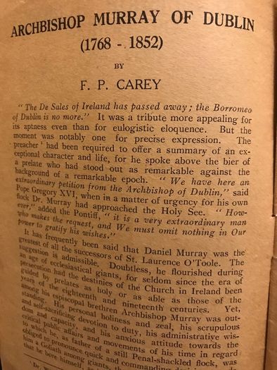 Archbishop Murray of Dublin (1768-1852)