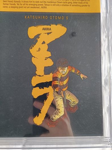 Akira Issue 4 CGC 9.8 Certified Graded Comic Book Framed Marvel