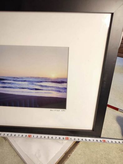 Stunning Signed 2003 Photo Of The Oecan By (shane O'neill )