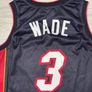 Vintage Champion Miami Heat Dwayne Wade NBA Basketball Jersey Shirt Mens Large Image 3