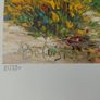 Limited edition lithograph Provence by Marcel Belvisi  85/390 Image 2