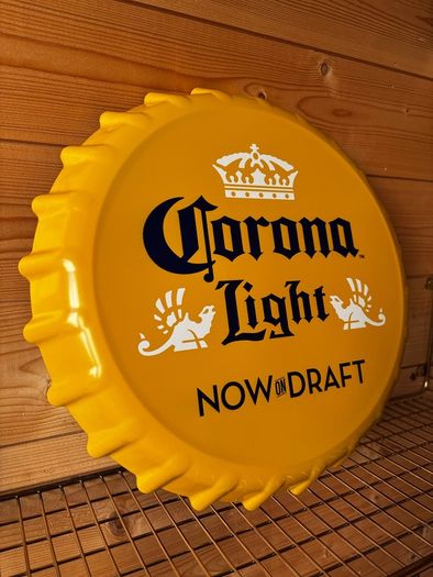 Corona Bottle Cap Wall Display