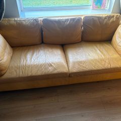 Leather sofa