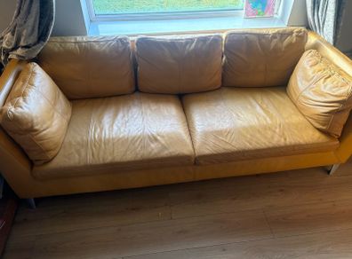 Leather sofa