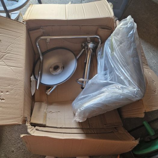 Kitchen / Bar Chair Grey swivel