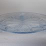 CAKE STAND - Vintage - Blue Glass Image 2