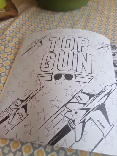 Classic movies colouring book.