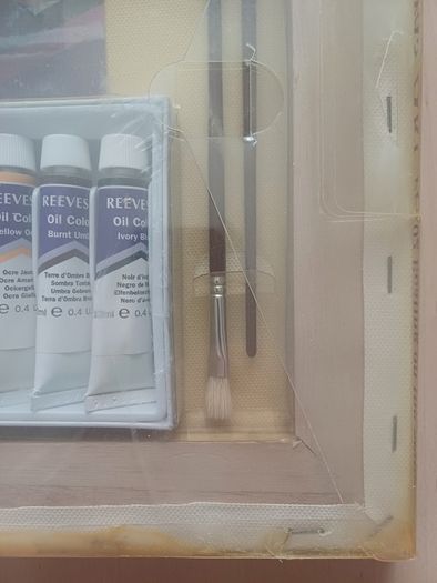 Reeves Canvas Art Oil Paint Set NEW