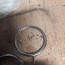 Large Amount  Of Chrome & Bronze gold  Antique  Curtin pole rings. Large amount Image 6