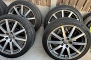 245/40 R18 5x112 Alloys with 90% tyres