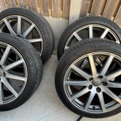 245/40 R18 5x112 Alloys with 90% tyres