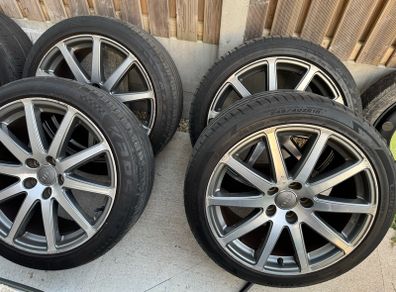 245/40 R18 5x112 Alloys with 90% tyres