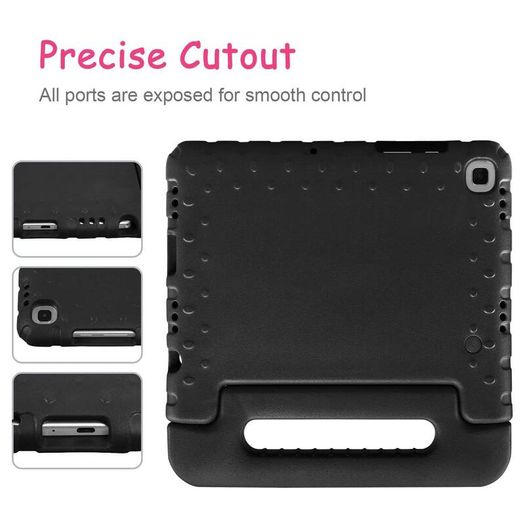 For Samsung Galaxy Tab S5E Kids Case Shockproof Cover With Stand - Black