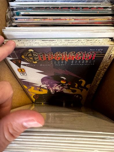 Image & Top Cow Long Comic Box w 320 comics for Sale