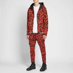 Nike Tech Fleece Red Camo Set Medium