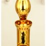Vintage Venetian Murano Amber Glass Decanter Set Image 3