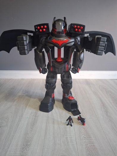 Fisher-Price ImaginextDC Super Friends Batbot Xtreme--Red/Black