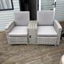 Rattan 2 seater Image 3