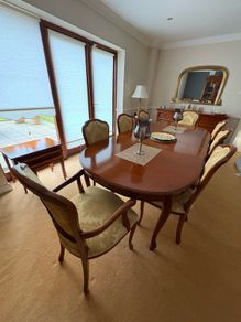 Luxury Italian Selva Dining Table and Chairs
