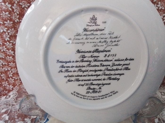 Three German Display Plates