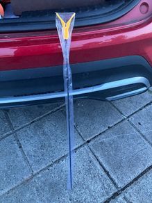 Plastic fishing rod holder