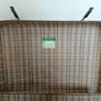 Vintage Brown Hard-Shell Suitcase with Original Plaid Interior Image 4