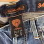 mens jeans x 3 all straight leg size 34 x 34 Image 3