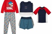 Sonic The Hedgehog Pyjamas, Underwear &amp; M&amp;S Swim Top: 11-12yrs
