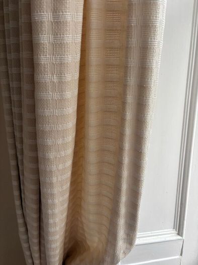 Bespoke hand made Goblet pleat Curtains