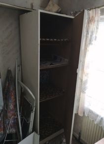 3 x free shelving units cabinets
