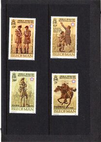 1976 Isle of Man Bicentenary of the American Revolution and Colonel William Christian Commemorative Stamp Presentation Pack