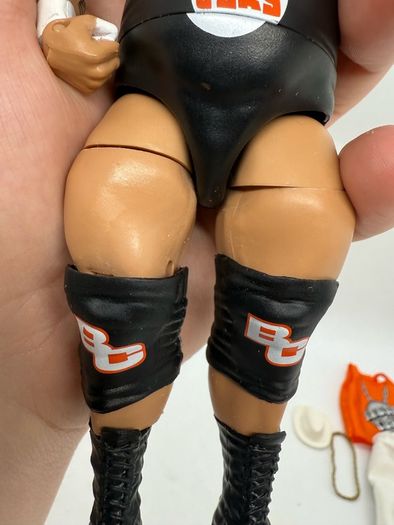 wwe elite series 25 Brodus Clay & The Funkadactyls Naomi & Cameron action figures