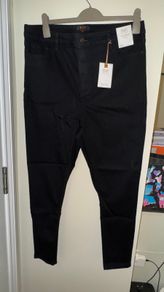F&F Black Skinny High Rise Denim Jeans