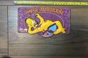 Simpsons door sign
