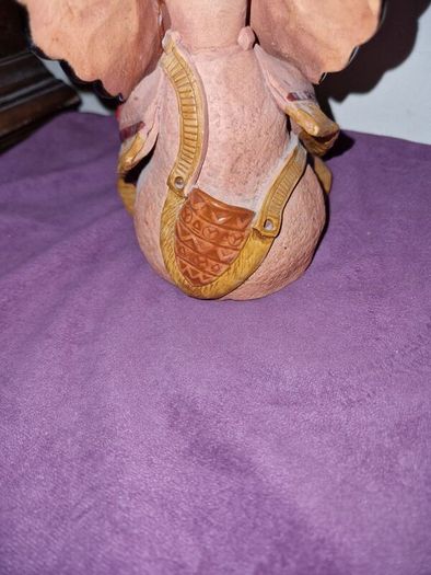 Vintage hand Made Native American Chief smoking pipe