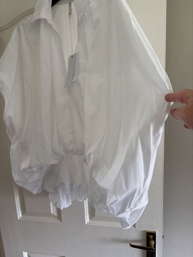Diffusion by Kate bubble hem blouse one size