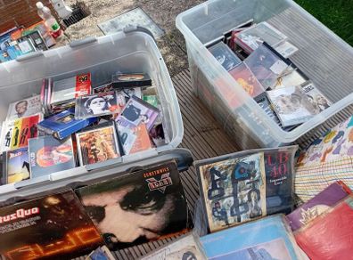 records and cds